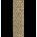 Nourison 187 India House Area Rug Collection Sage 2 ft 3 in. x 7 ft 6 in. Runner 99446001870